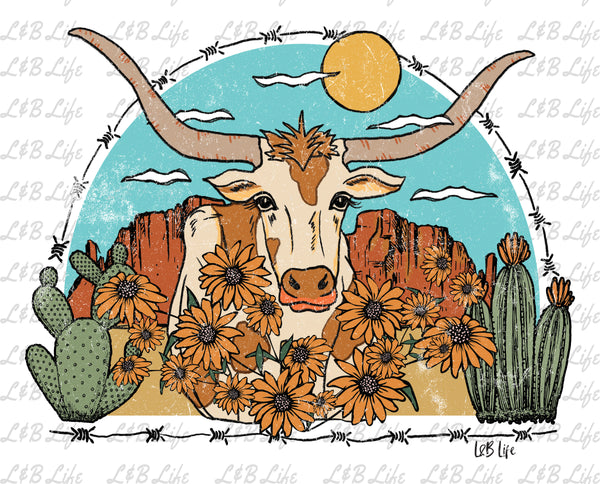 CACTUS FLOWER LONGHORN