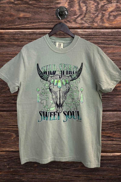 CC DTF STEER WILD SPIRIT SWEET SOUL - GREY