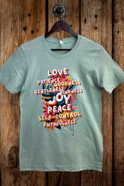 BC DTF LOVE PATIENCE GOODNESS - DUSTY BLUE