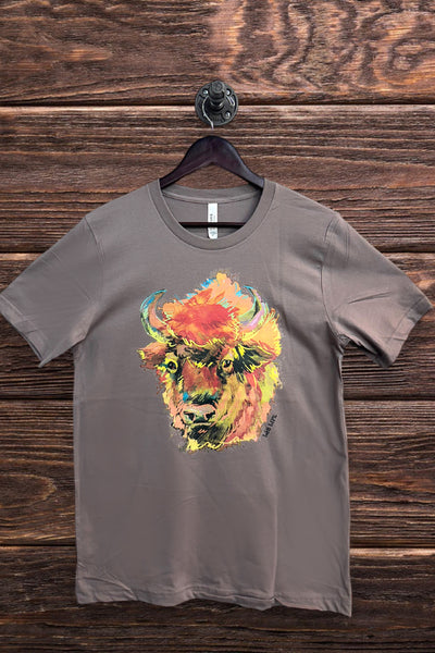 BC WATERCOLOR BISION -PEBBLE