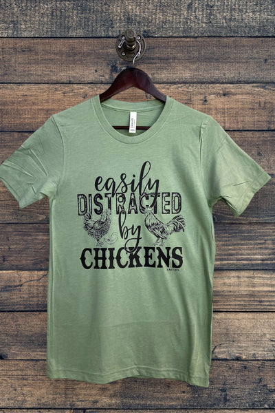 BC DTF EASILY DISTRACTED - SAGE