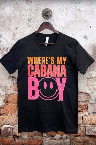 BC DTF WHERE IS MY CABANA BOY - BLACK