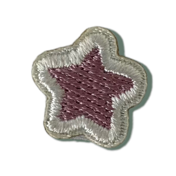 LIGHT PURPLE STAR HAT PATCH
