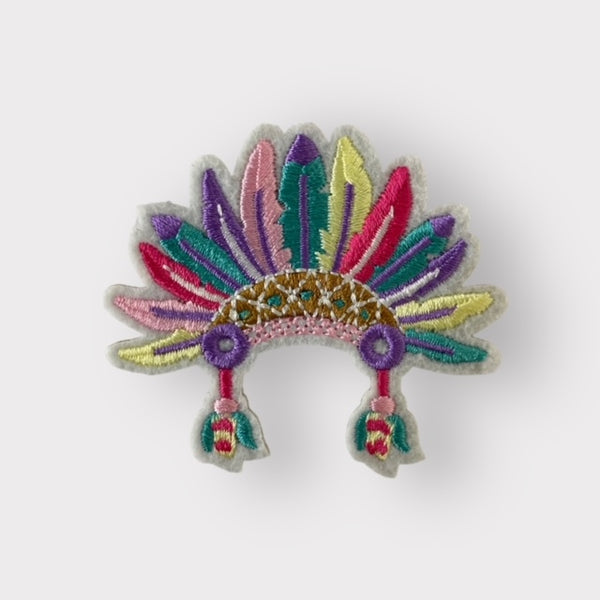HEAD DRESS HAT PATCH