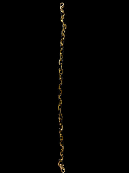 BLACK LINK HAT CHAIN