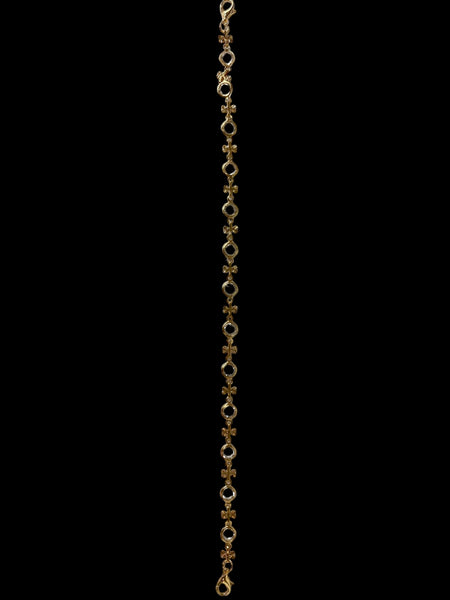 CLEAR STONE HAT CHAIN