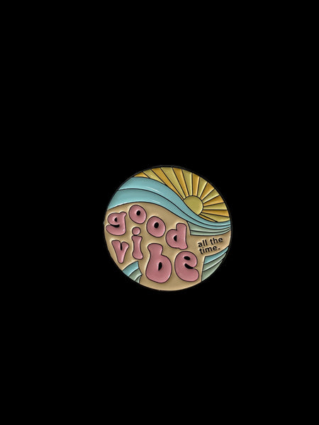 GOOD VIBES HAT PIN