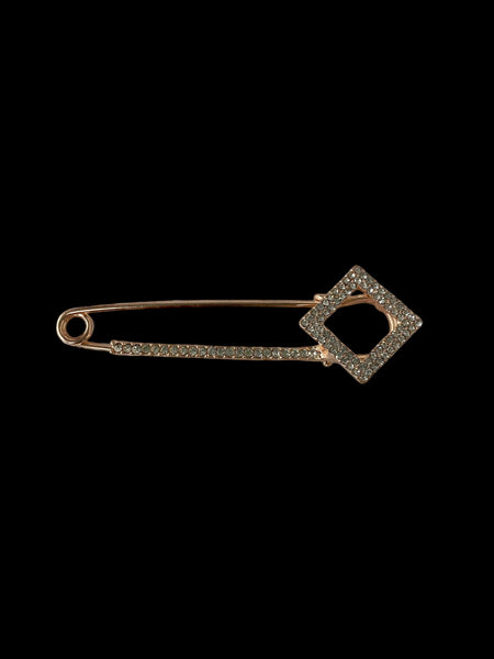 DIAMOND RHINESTONE BROOCH