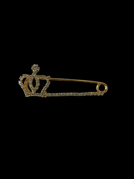 CROWN BROOCH