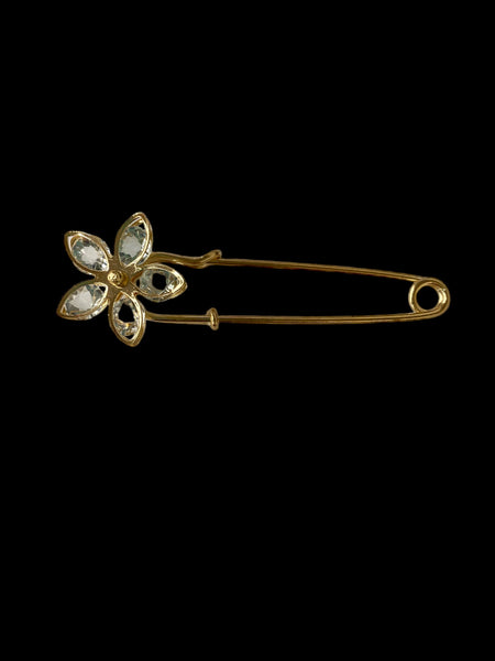 FLOWER HAT BROOCH