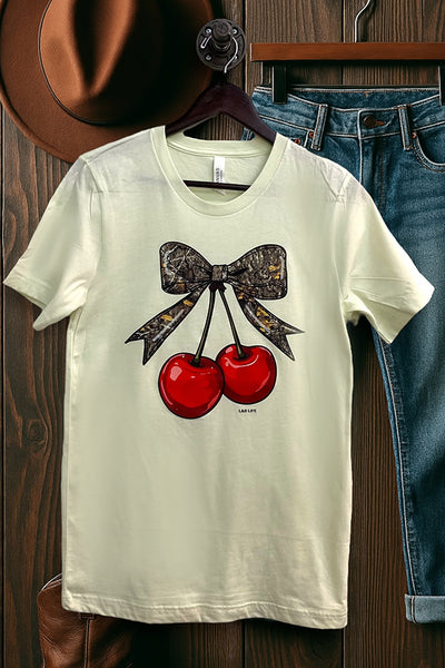 BC DTF CAMO CHERRIES - CREAM