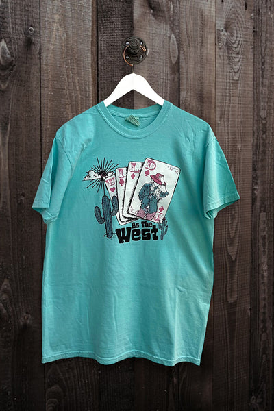 CC DTF CARD WEST - CALKY MINT