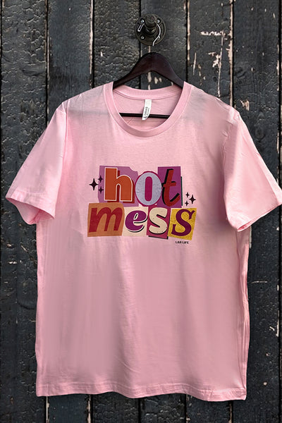 BC DTF HOT MESS - PINK