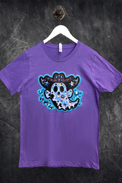 BC DTF HAT GHOST - HEATHER PURPLE