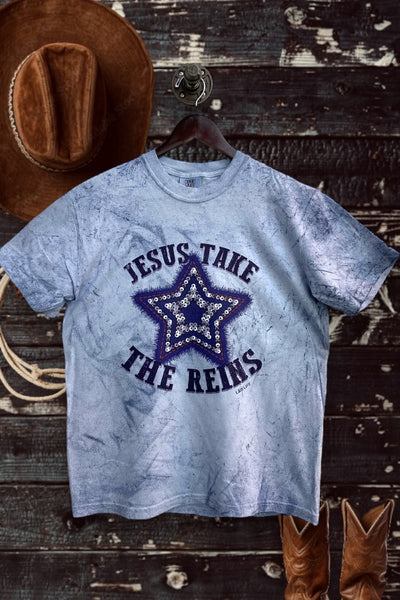 CC BLAST DTF JESUS TAKE THE REINS - BLASTED PURPLE