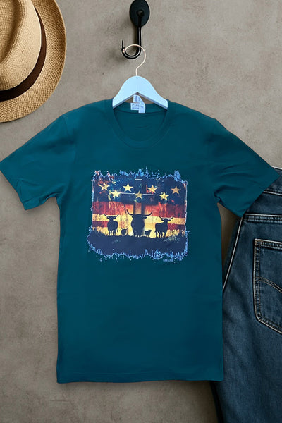 BC DTF CROSS BULLS - BLACK