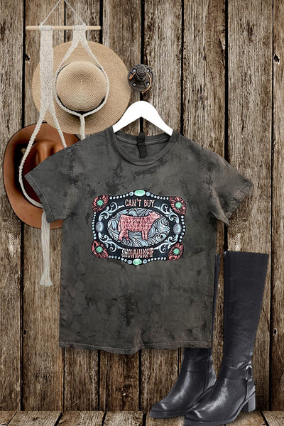 GILDAN TD STF SHOWMANSHIP - TIEDYE CHARCOAL