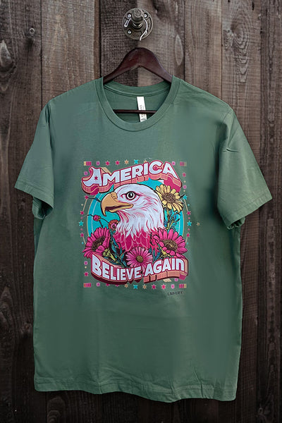 BC DTF AMERICA BELIEVE AGAIN - PINE