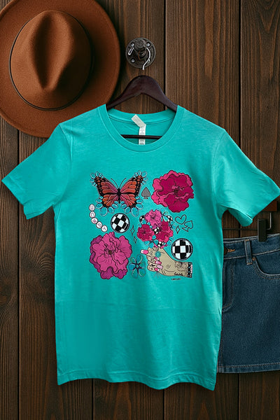 BC DTF TATOO HAND - TURQUOISE