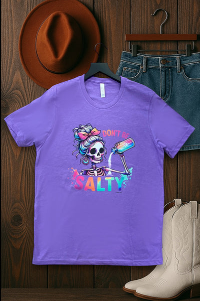 BC DTF DONT BE SALTY - HEATHER PURPLE