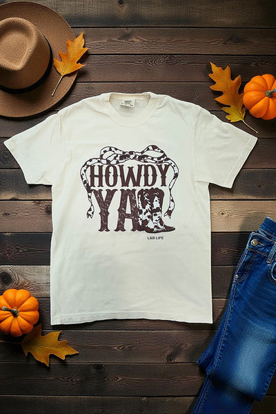 CC DTF HOWDY YALL - IVORY