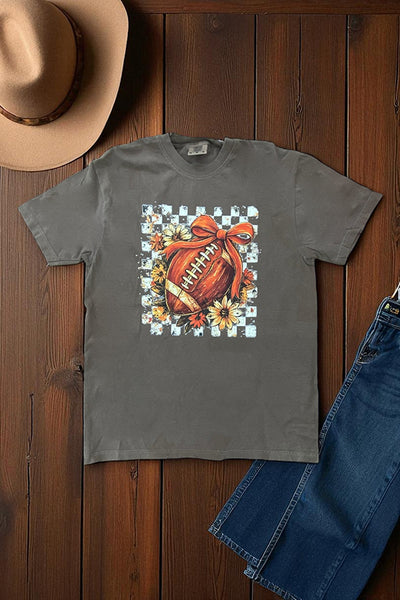 CC DTF FLOWER FOOTBALL - ESPRESSO