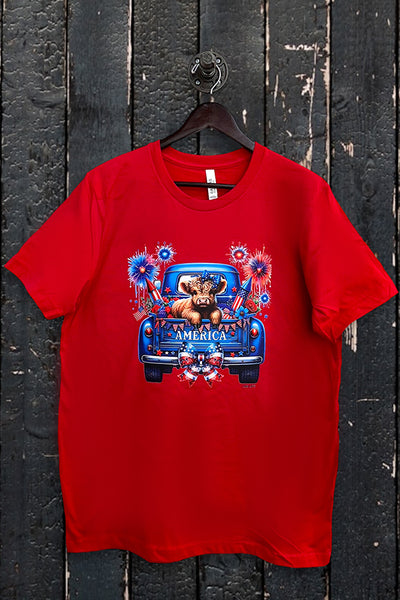 BC DTF COW TRUCK - RED