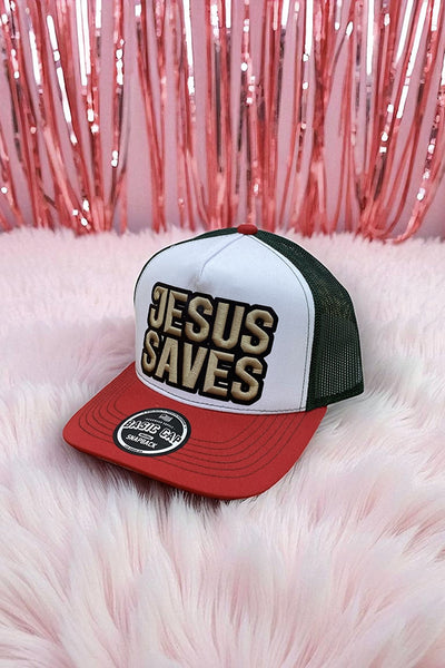 “Jesus Saves” Trucker Hat