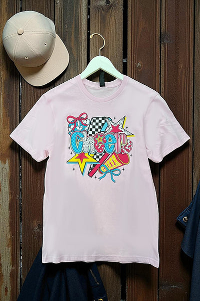 GILDAN DTF STAR CHEER - LIGHT PINK