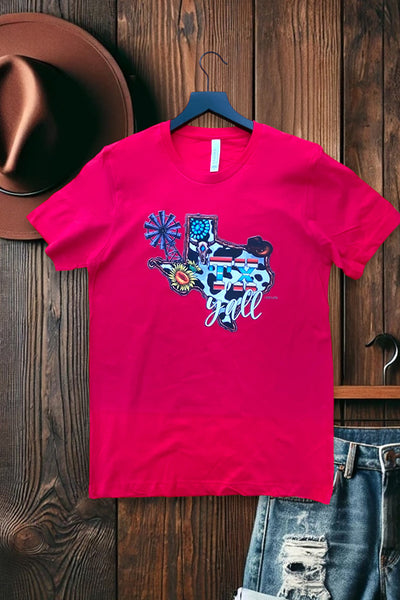 BC DTF AZTEC TX - RED