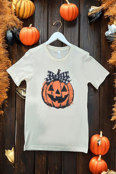 BC DTF BOW PUMPKIN - CREAM
