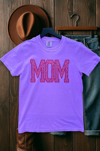 CC DTF MOM GLITTER - NEON VIOLET