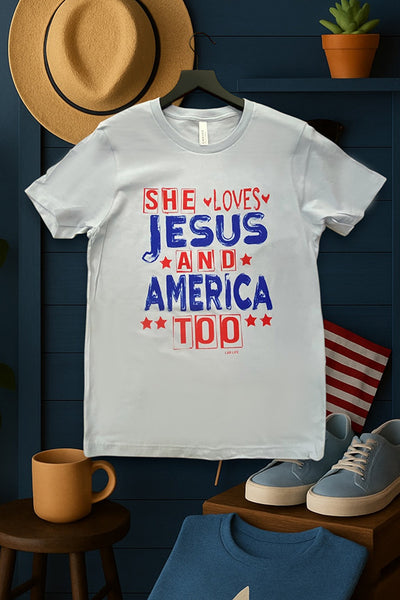 BC SHE LOVES JESUS AND AMERICA TOO - HEATHER STORM