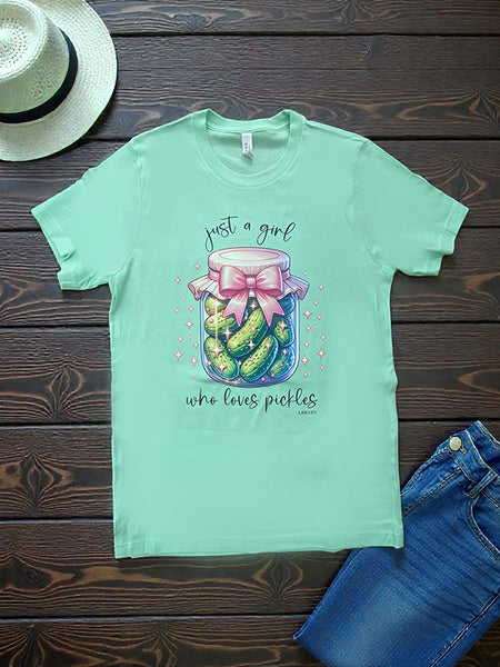 BC JUST A GIRL WHO LOVES PICKLES - MINT