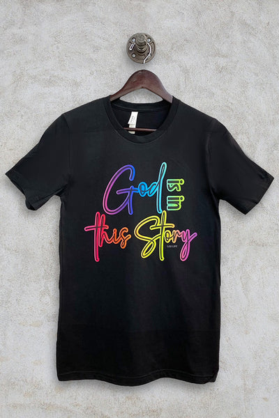 BC DTF GOD IS IN THIS STORY - BLACK