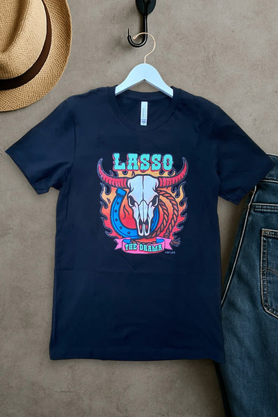 BC DTF LASSO THE DRAMA - BLACK