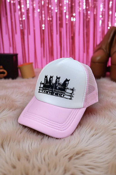 “Wild Horses” Trucker Hat