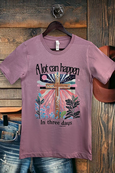 BC DTF 3 CROSSES BUNNY - MAUVE (Copy)