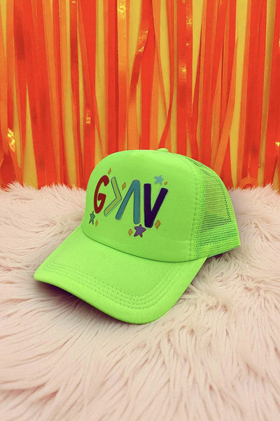 “God Is Greater Than My Highs and Lows” Neon Trucker Hat