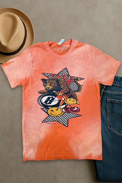 BC BL DTF STAR TIGER - BLEACHED ORANGE