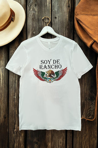 BC DTF SOY DE RANCHO - WHITE