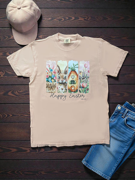 CC DTF HAPPY EASTER - PEACH