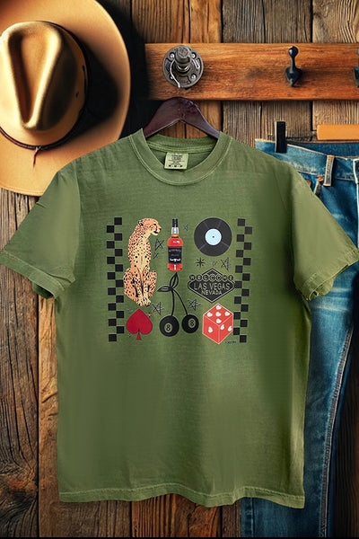 CC DTF BOW LEOPARD - HEMP