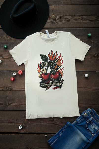 BC DTF PRETTY BUT - CREAM