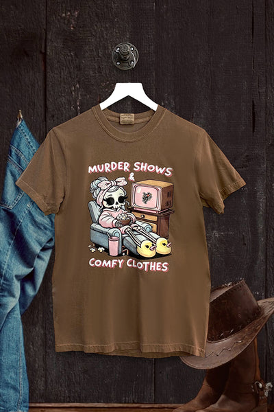 CC DTF MURDER SHOWS AND COMFY - HEATHER BROWN