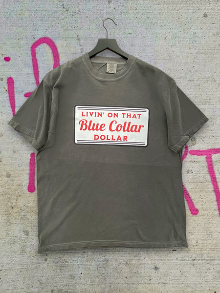 CC DTF LIVIN ON THAT BLUE COLLAR DOLLAR - PEPPER