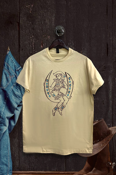 LF DTF SITTING COWGIRL - CREAM