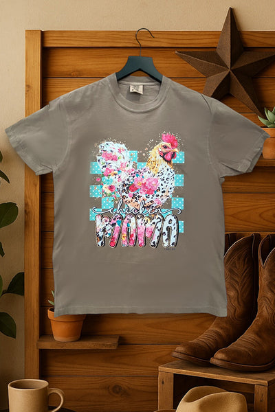 CC DTF CHICKEN MAMA - ESPRESSO