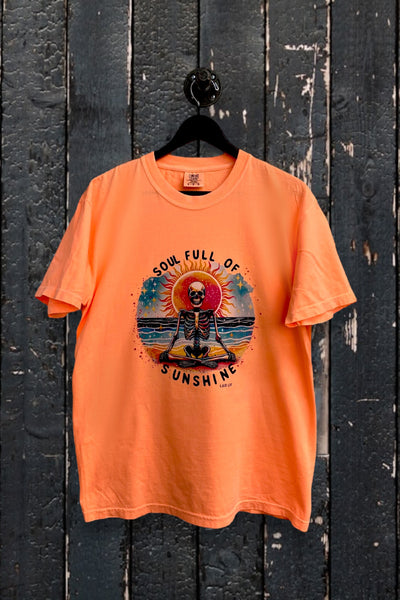 CC DTF FULL OF SUNSHINE - NEON CANTALOPE