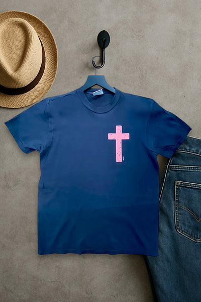 CC DTF PRAY CROSS - BLACK
